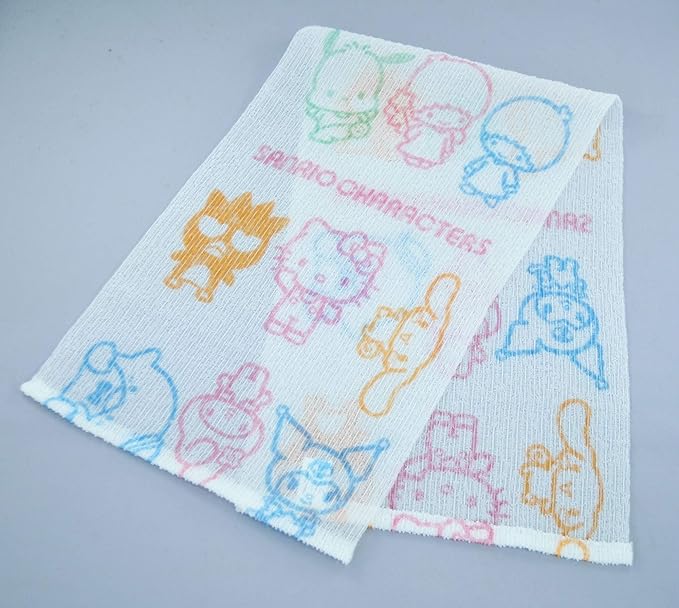 Kinugawa Company Sanrio Character Series Body Wash Towel Sanrio Characters - - NewNest Australia