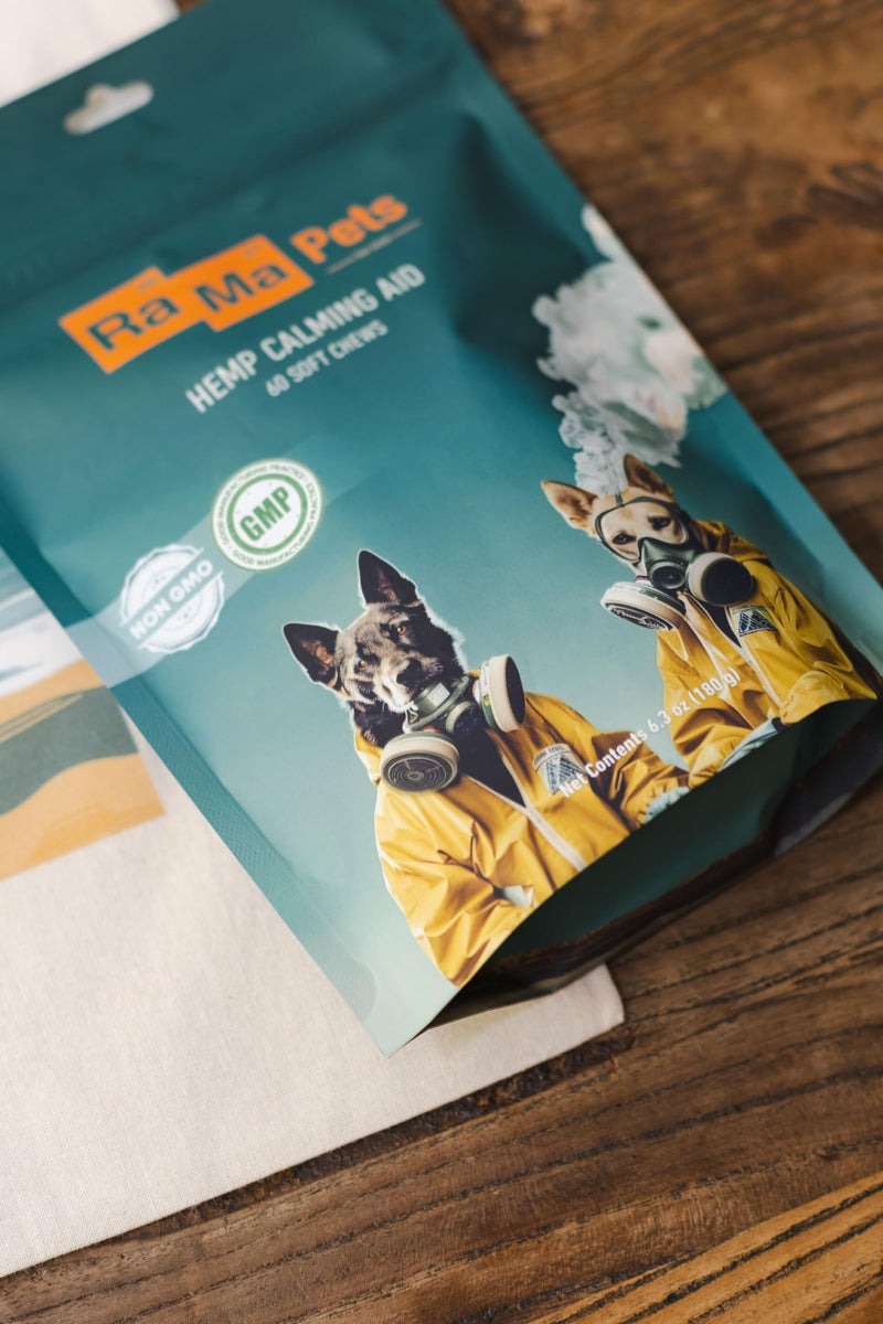 Hemp Calming Chews for Dogs - Soft Supplement with Hemp Seed Oil, Chamomile, Melatonin - Promotes Relaxation, Supports Calm Behavior - All Breeds - USA Made