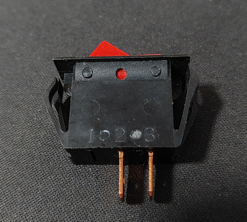 Suitable for Carling Technologies 1019R Rocker Switch ON-Off 15A 125VAC 2-Pin Copper Terminals(1PC)