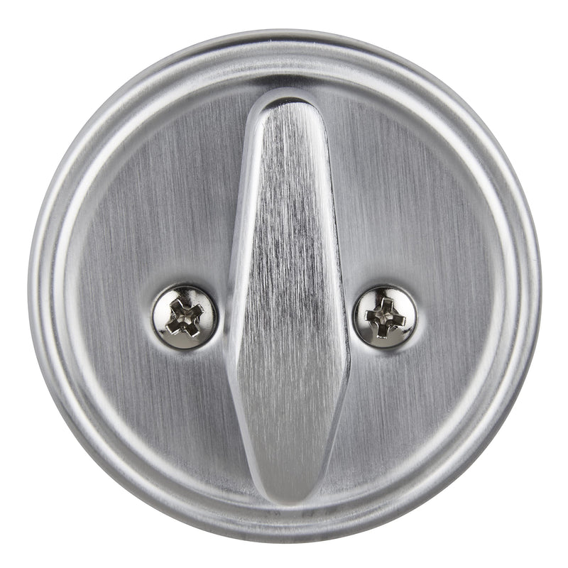 BRINKS Commercial - Single Cylinder Deadbolt Lock, Satin Chrome Finish - Meets ANSI Grade 1 Standards and has 3-Hour UL Fire Rating 1 Pack