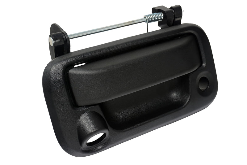 Tailgate Handle with Camera Hole Compatible with 2004-2016 Ford F150 F250 F350 F450 Super Duty Explorer Lobo, Lincoln Mark LT Replaces # 8L3Z-9943400-AC, FO1915123 (Metal)