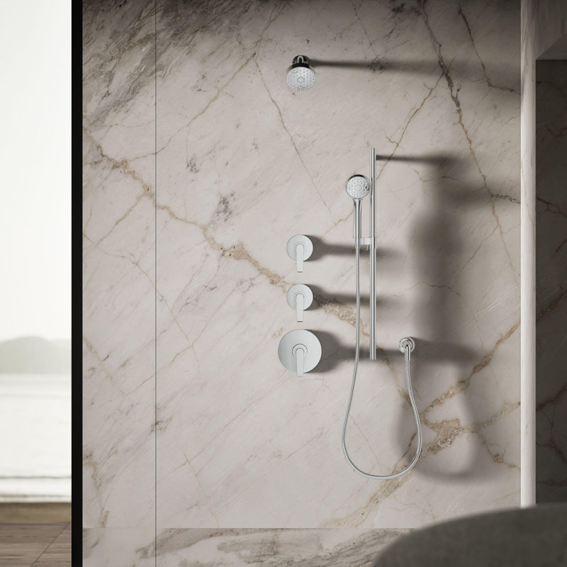 Kohler 72419-Y-CP Awaken® G110 Three-function showerhead, 2.5 gpm, Polished Chrome