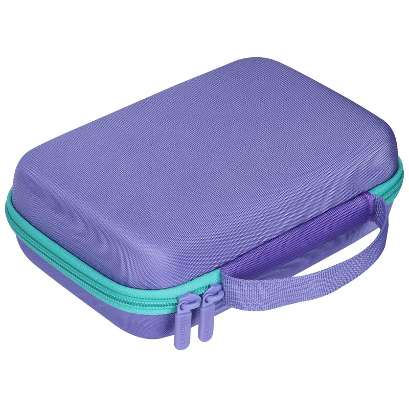 Hard Case Compatible with SCRIB3D P1 Advanced / MYNT3D Super Professional Printing / 3Doodler Flow / PIKA3D PRO 3D Printing Pen (Purple + Teal Case) Purple + Teal
