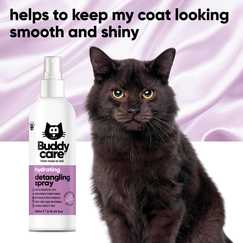 Cat Detangling Spray Easy-to-Use Detangling Spray for Cats | Rinse-Free Leave On Formula - PawsPlanet Australia