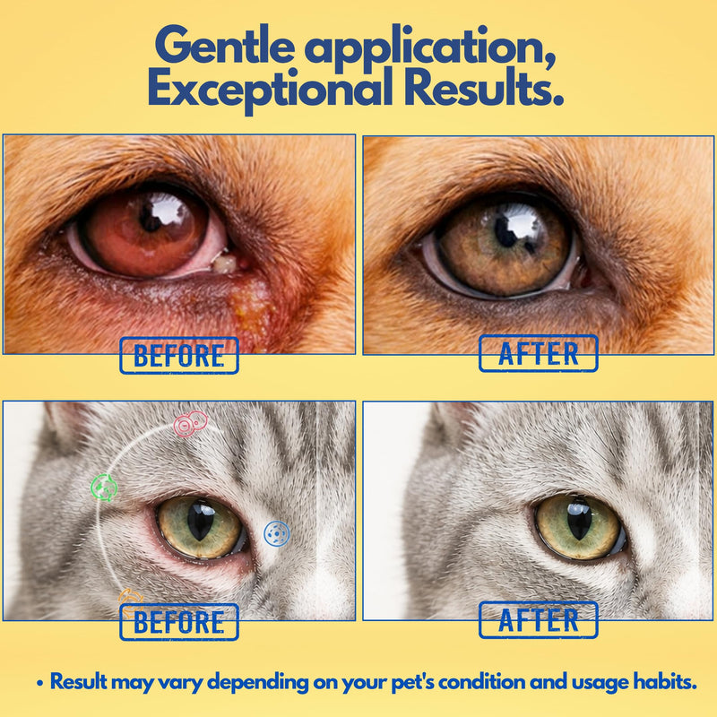 Pet Eye Care Ointment for Dogs, Cats and All Pets 1/8 oz /3.5gr Tube