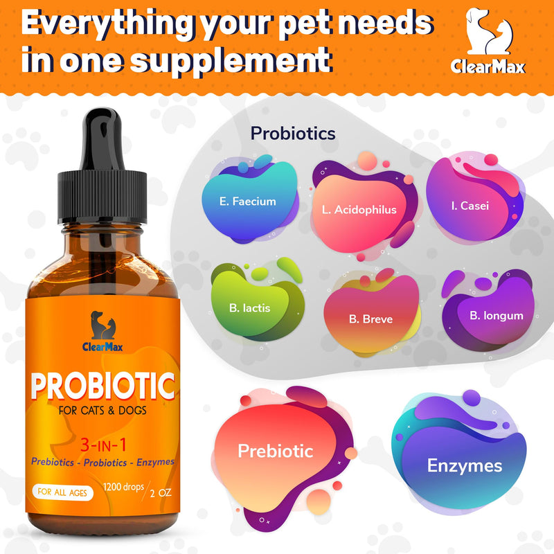 Natural Supplements for Cats and Dogs – Natural Supplement – Probiotics for Cats – Bundle - PawsPlanet Australia