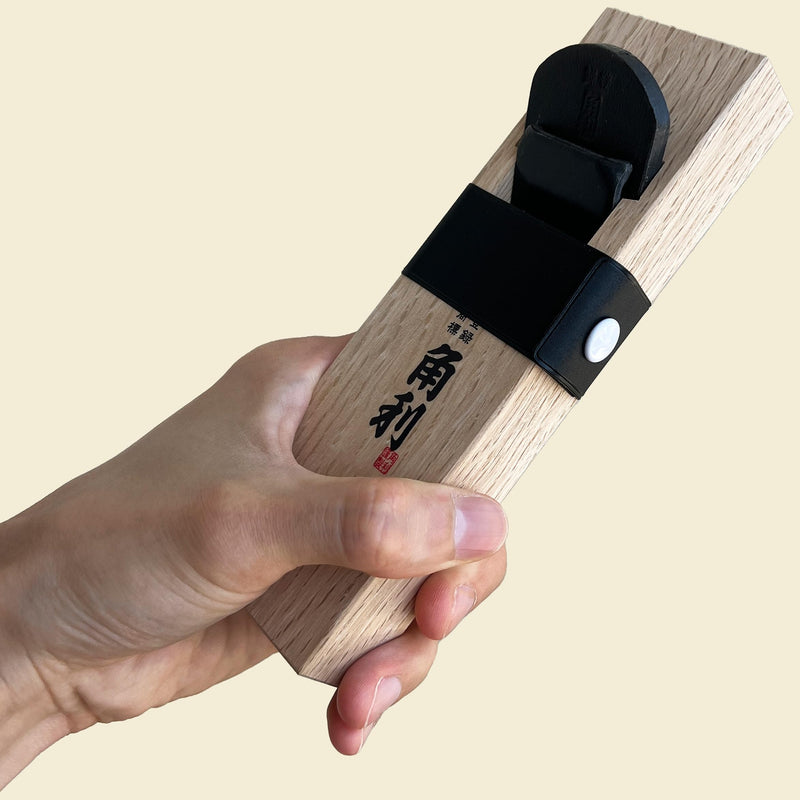KAKURI Hand Plane 42mm for Woodworking, KANNA Japanese Block Plane Manual Hand Planer Tool for Chamfering and Smoothing, 7.0 x 2.1 x 1.6 inches, White Oak Body, Made in JAPAN Japanese Wood Plane 42 mm