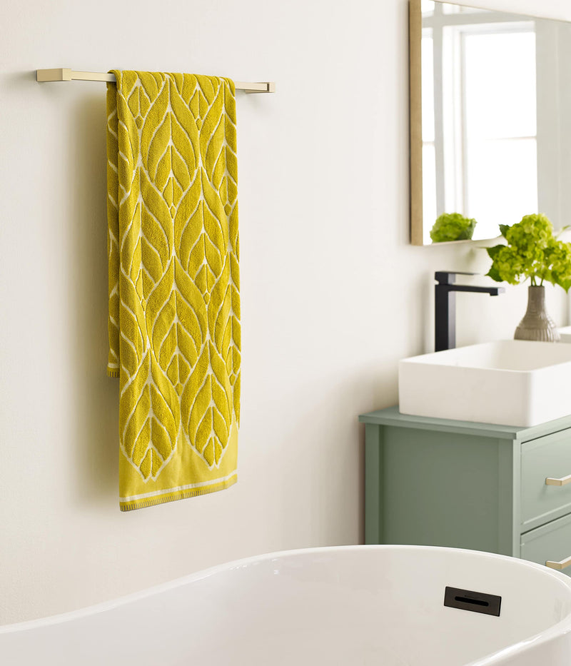 Amerock BH36084BBZ | Golden Champagne Towel Bar | 24 inch (610 mm) Center-to-Center Towel Rack | Monument | Bathroom Towel Holder | Bathroom Hardware | Bath Accessories
