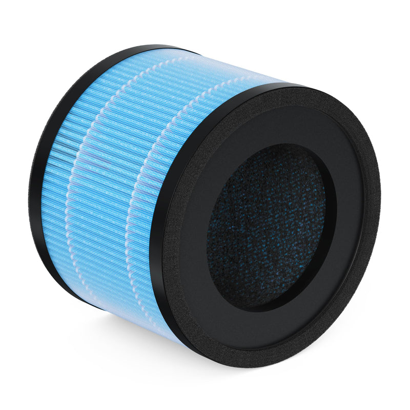 2 Packs AP0801 Replacement Filter Compatible with Aircillin AP0801 Air Cleaner Purifier, 3-in-1 filtration of Premium Filter, Activated Carbon and Pre-filter