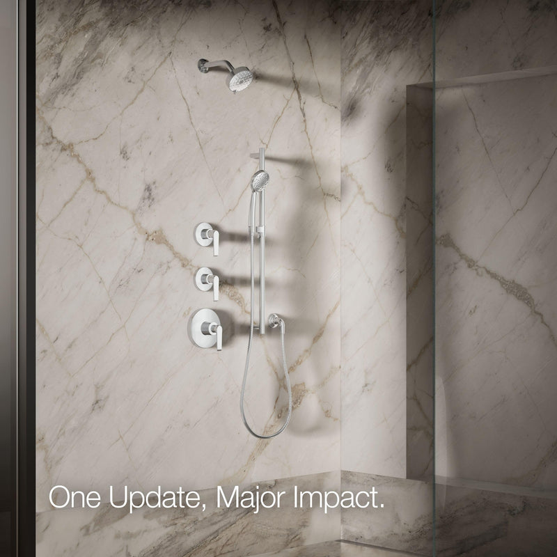 Kohler 72419-Y-CP Awaken® G110 Three-function showerhead, 2.5 gpm, Polished Chrome