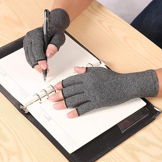 KYNCILOR Joint Protection Gloves - Men Women Compression Hand Gloves for Osteoarthritis and Rheumatism Rehabilitation Training - Joint Relief - Carpal Tunnel Wrist Support (Gray, S) - NewNest Australia