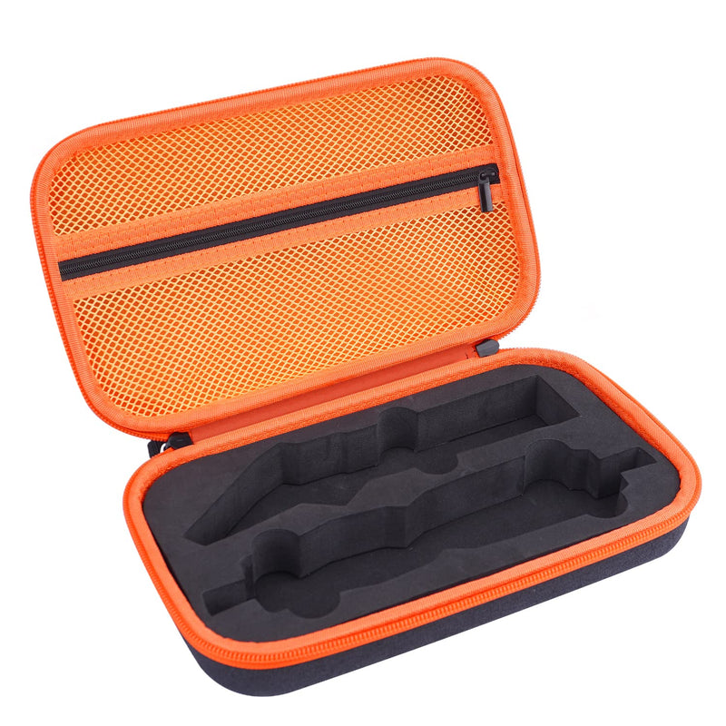 Hard Case for Klein Tools ET310 AC Circuit Breaker Finder Electric Tester & 80041 Outlet Repair Tool Kit & RT250 GFCI Outlet Tester and Accessories Electrical Tools Storage Organizer Bag (Case Only) Black