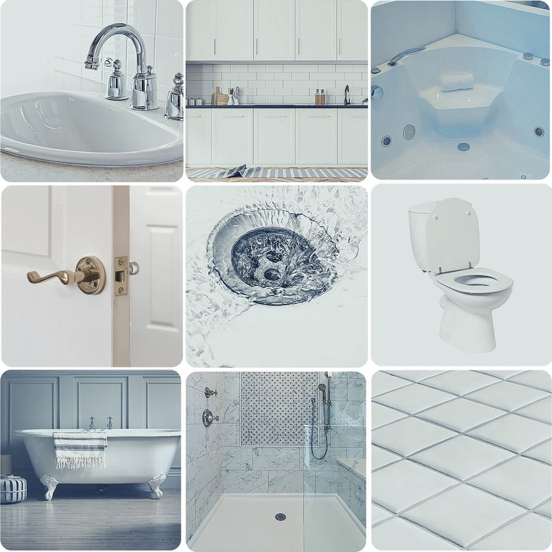 MagicEzy Bath & Sink RepairEzy - (White) - Porcelain Bath Repair Kit - Easy Bathtub Chip Repair - Enamel Sink Chip Repair - Fiberglass Shower Repair -Bathroom Crack Filler White