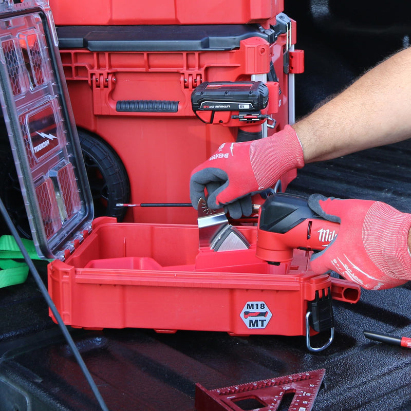 Packout Compact Tool Organizer for Milwaukee 2836-20 M18 Fuel or 2626-20 M18 Cordless Multi-Tool, Accessories and Battery – Fits Box and Tool (Box and Tools Not Included) for Enhanced Protection