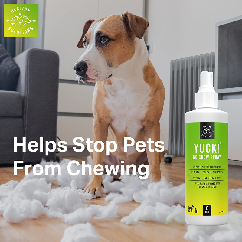 Bitter Spray for Dogs - No Chew Spray - Best No Bite Spray for Dog, Puppies, & Cats - Stop Pets from Chewing on Furniture, Paw, Wounds & More - Water Based Formula Does Not Sting or Stain - PawsPlanet Australia