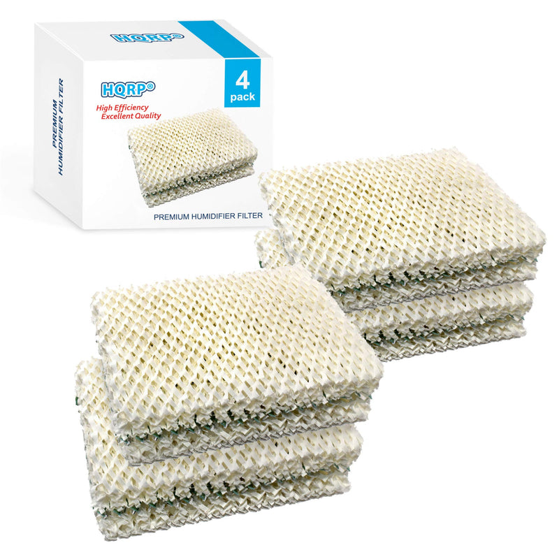 HQRP 4 pcs Wick Filters for Kenmore 14911 32-14911 Emerson Essick Air HDC12 HDC-12 Replacement, fits 15414, 15420, 14452, 14453, 14454, 14415, 14417, 15517, 03215420000 Humidifiers