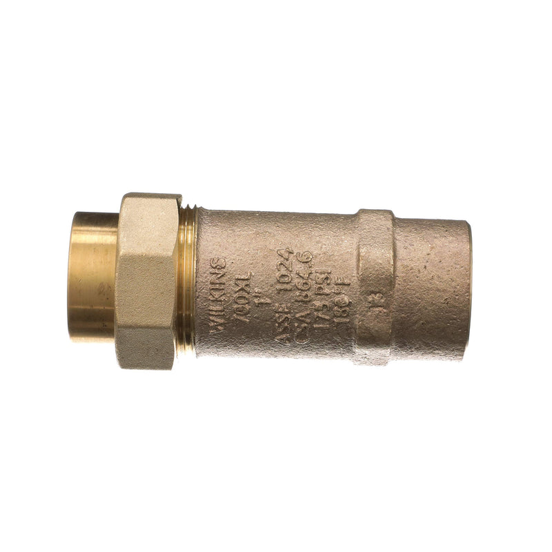Zurn Wilkins 1UFX1F-700XL 700XL Dual Check Valve with 1" Female Union Inlet x 1" Female Outlet