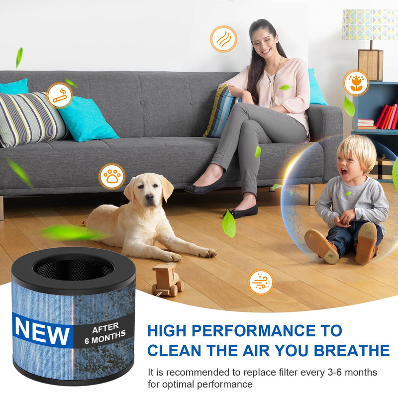 F100 HEPA Filter Replacement for Instant AP100 Small Air Puri-fier