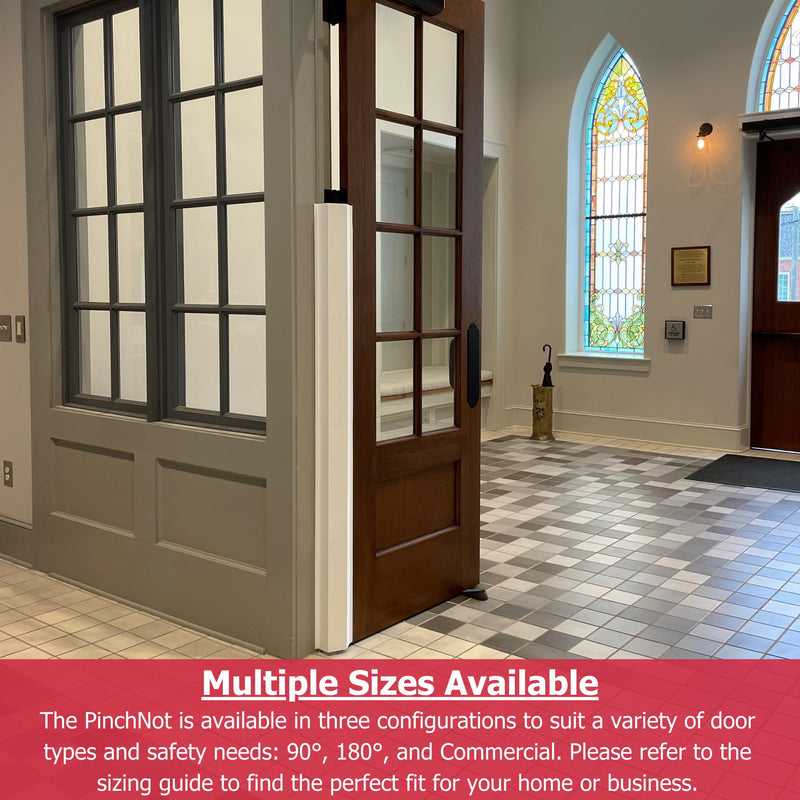 Cardinal Gates PinchNot 180 Degree Door Pinch Guard for Kids Safety-Door Hinge Protector for Babies-CSP30-Door Finger Pinch Shield for Front and Rear Side of Doors-Child Proof Jamb-Made in USA