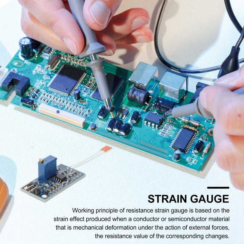 Hemobllo Strain Gauge Bending Test Sensor Module Charge Amplifier Voltage Output