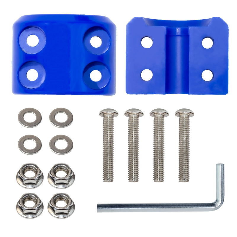 Rubber Winch Stopper for Cable Hook, Rubber Rope Line Saver for ATV UTV SUV Winches, with Allen Wrench (Blue) Blue 1 pack