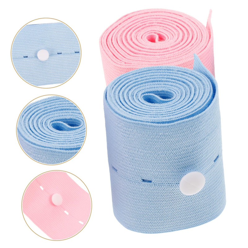 2pcs Fetal Heart Rate Monitoring Fetal Monitoring Fetal Heart Monitoring Strap Women Accessories Fetal Monitoring Strap Belly Support Prenatal Women's Nylon