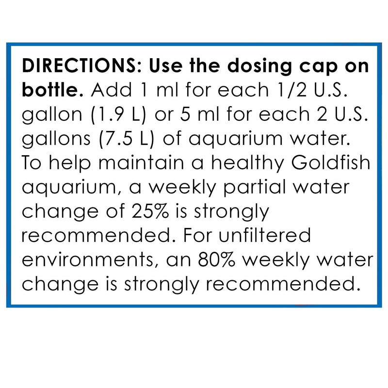 API Goldfish Protect Aquarium Water Conditioner 4-Ounce Bottle (Pack of 2) Water Conditioner (Pack of 2)