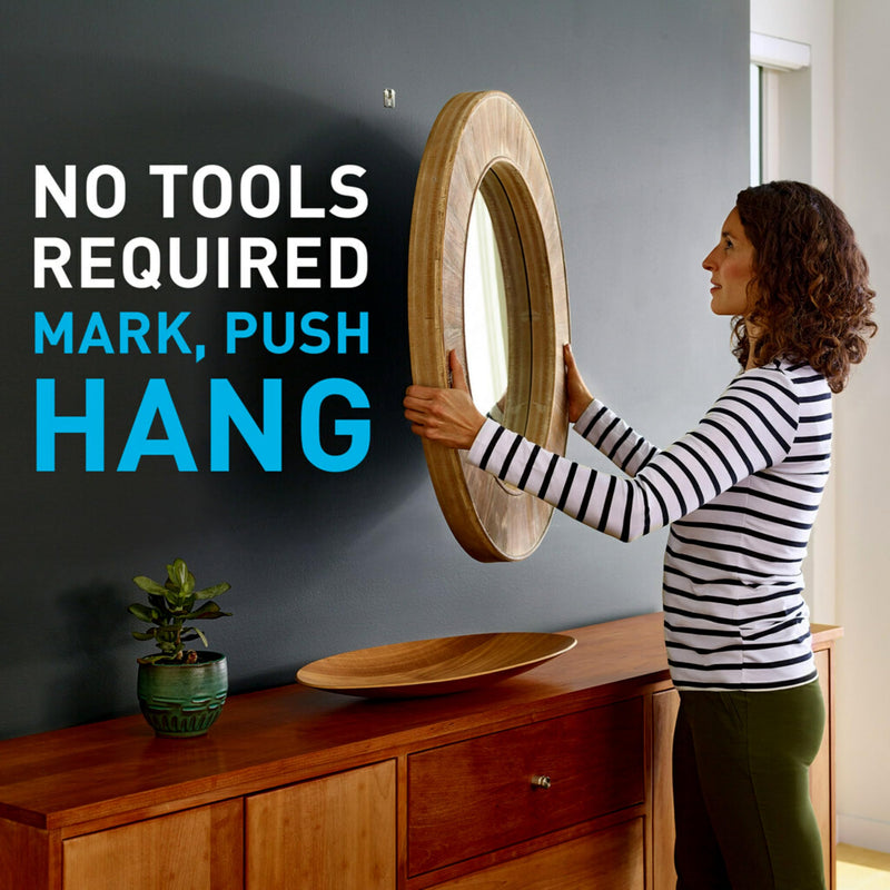 3PH15M-5ES Claw Drywall Picture Hangers & Markers, Holds 15-Lbs, 5-Pk. - Quantity 1