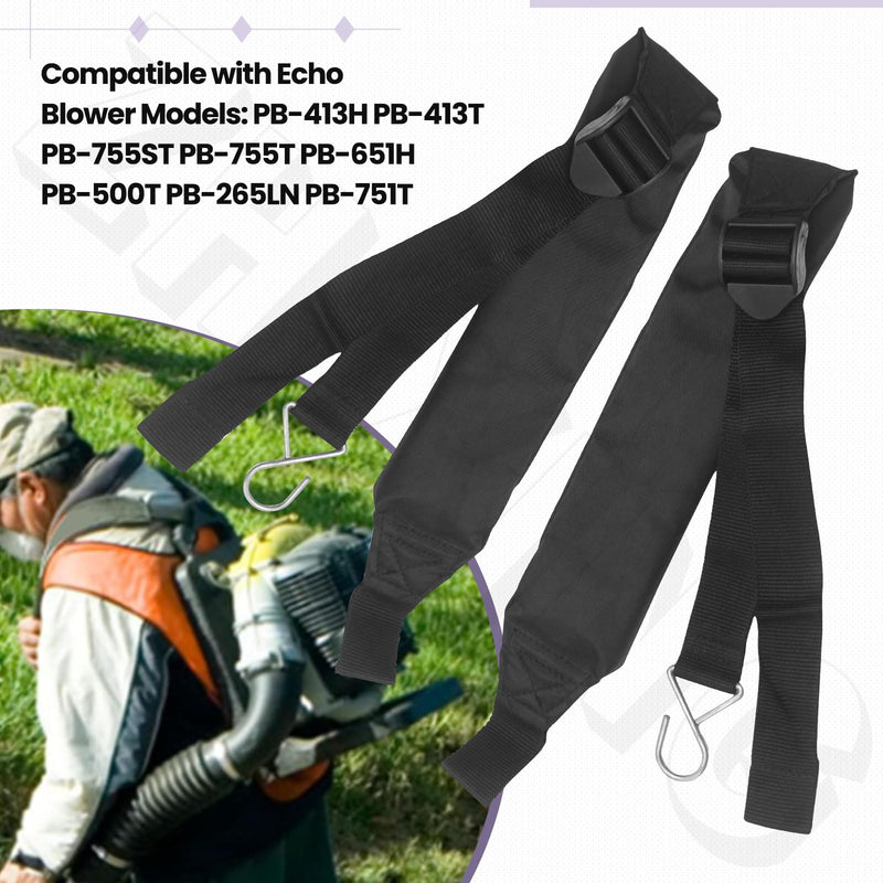 C061000111 C061000110 Backpack Blower Straps Compatible With Echo PB-265LN PB-403H PB-413H PB-460 PB-500 PB-610 PB-620 PB-650