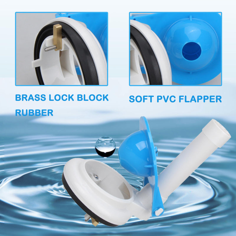 3 Inch Toilet Flush Valve Replacement Kit, One Piece Toilet Repair