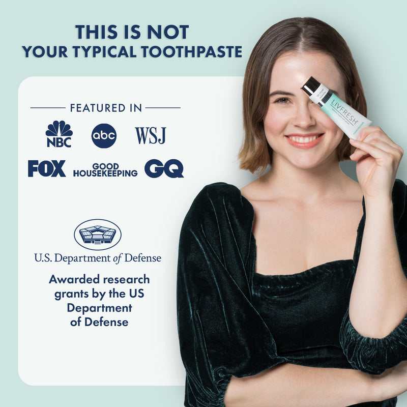 Toothpaste Gel, Clinically Proven to Remove Plaque 250% Better, Improves Gum Health 190% Better, Prevents & Reduces Tartar, Freshens Breath, SLS Free Dental Gel, Wintergreen Wintergreen, Foaming, Whitening