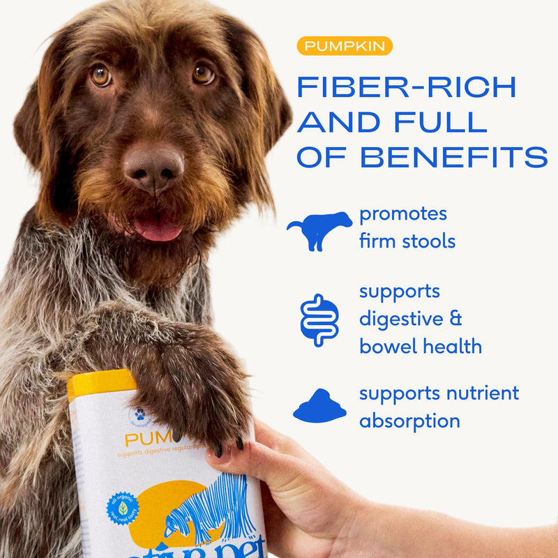Native Pet Dog Calming Chews (60 Chews) & Organic Pumpkin for Dogs (8 oz.) - Melatonin for Small, Medium, Large Dogs and All-Natural, Organic Fiber Pumpkin Powder for Dogs
