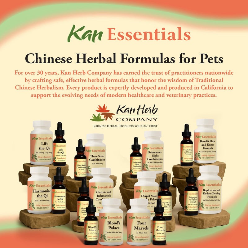 Kan Herb Company Rehmannia Eight Combination – Traditional Chinese Herbal Blend for Dogs and Cats to Support Kidney Health, Vitality, and Hormonal Balance, Liquid Herbal Supplement for Pets, 1 fl oz 1 Fl Oz (Pack of 1)
