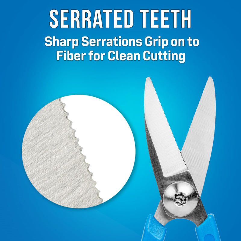 Jonard Tools KCS-4 Fiber Optic Kevlar Cutting Shears Large Loop Kevlar Cutter