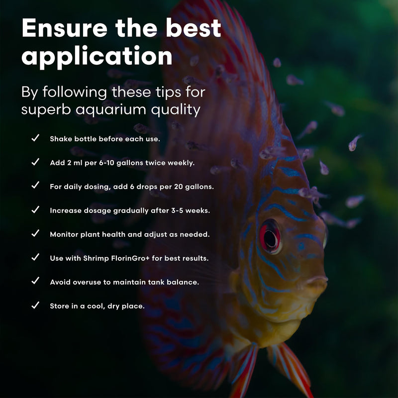 Brightwell Aquatics Shrimp FlorinMulti – Complete Plant Nutrient Supplement for Shrimp & Freshwater Aquariums – Supports Growth, Color & Health – Copper-Free, 125 ml 125-ml