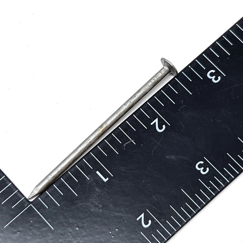 Huttig-Grip 2-1/2 in Framing Box Nails 8d Size, Outdoor Galvanized Finish, 1 lb Pack of 125 Nails 2-1/2 in - 1 lb Pack