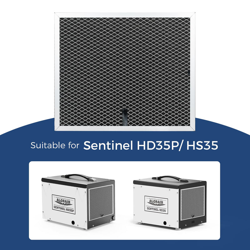 ALORAIR MERV-1 Filter for Sentinel HD35P, Sentinel HS35 Crawlspace Dehumidifiers, 1 Pack