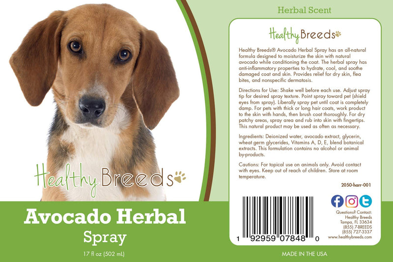Healthy Breeds Harrier Avocado Herbal Spray 17 oz