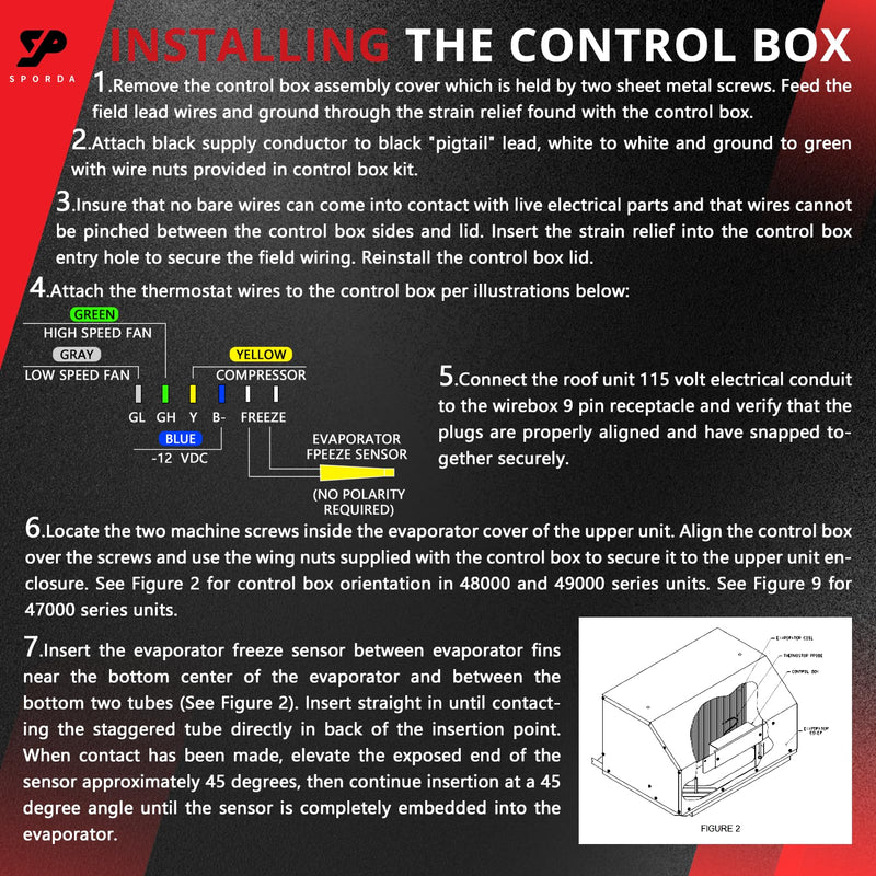 8330-752 RV Air Conditioner Control Box