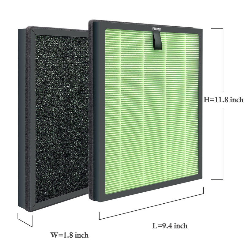 H13 Replacement Filter Compatible With Aroeve MKD05 Air Purifier
