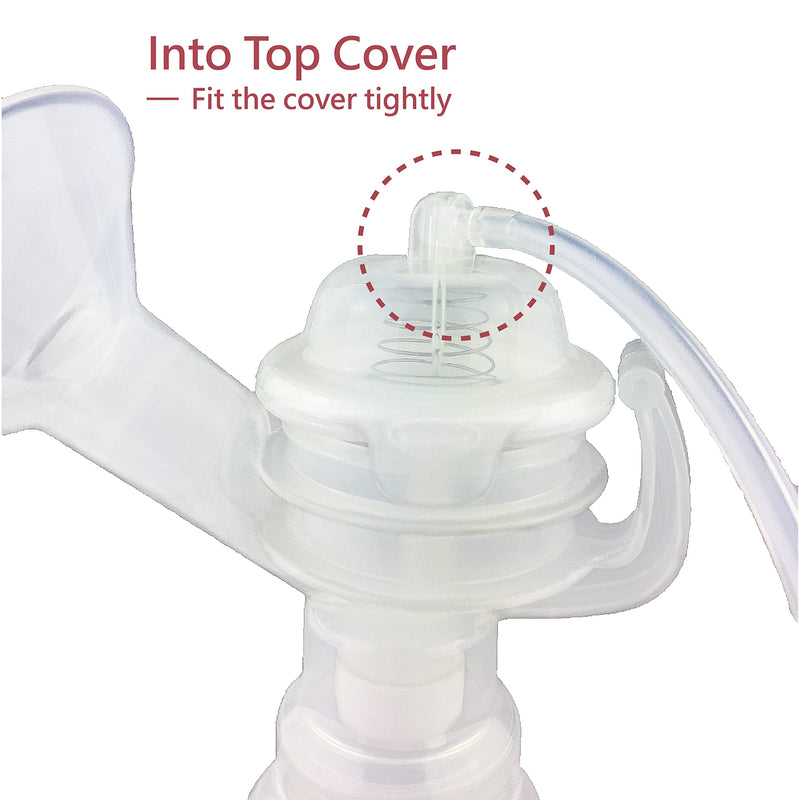 BabyShown Tubing Compatible with Unimom Pump, Unimom Allegro, Unimom Minuet and Unimom Mezzo Pumps; BPA Free, DEHP Free; Not Original Unimom Pump Parts, Can Replace Unimom Tubes; Made by BabyShown