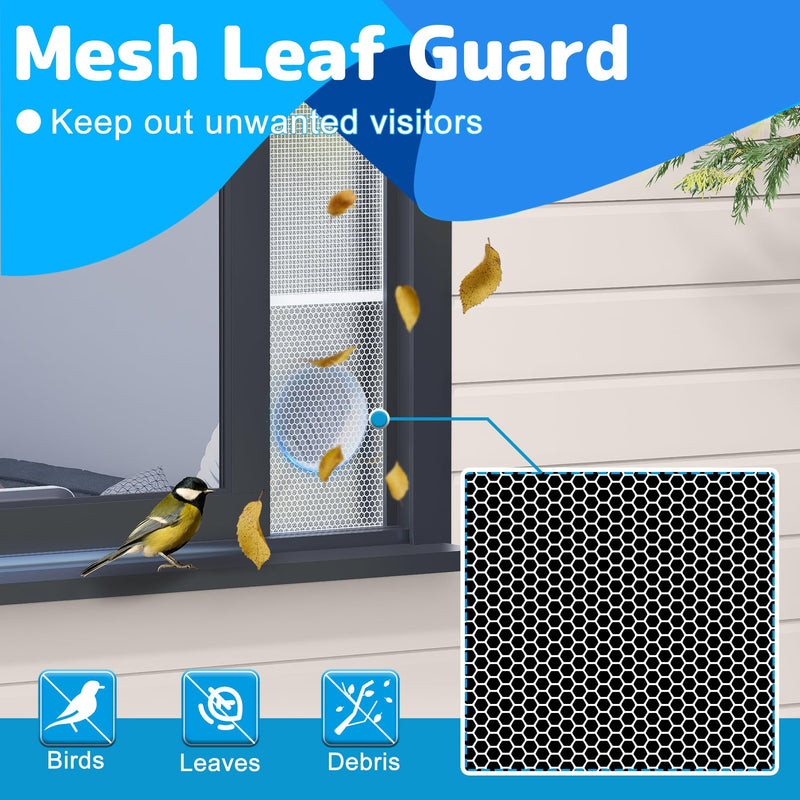 Air Jade Portable Air Conditioner Sliding Door Vent Kit, Insulated Sliding Door AC Vent Kit with Mesh Vent, Adjustable Door Seal Kit from 76" to 92", Fits 4", 5" and 5.9" Duct & Hose, with Leaf Guard Fit up to 92 inches