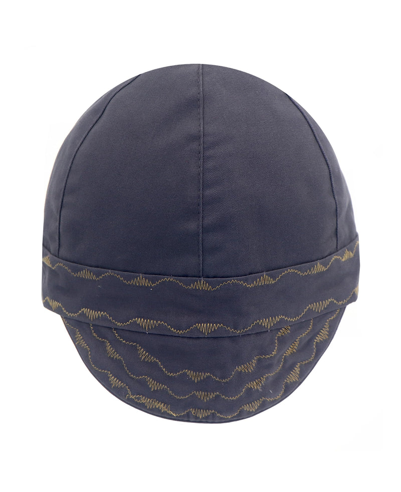 BOCOMAL Welding Cap High Deep CAT2 Flame Resistant Midweight 6 Pannel Welder Caps 7 3/8 Dark Grey