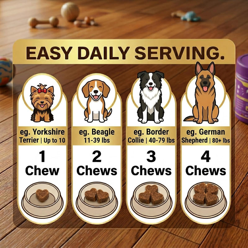 Allergy Relief Immune Supplement for Dogs - with 480M CFU Probiotics, Colostrum & Salmon Oil - Soft Chews for Seasonal Itch, Hot Spots & Paw Licking - 90 Chicken Flavored Treats