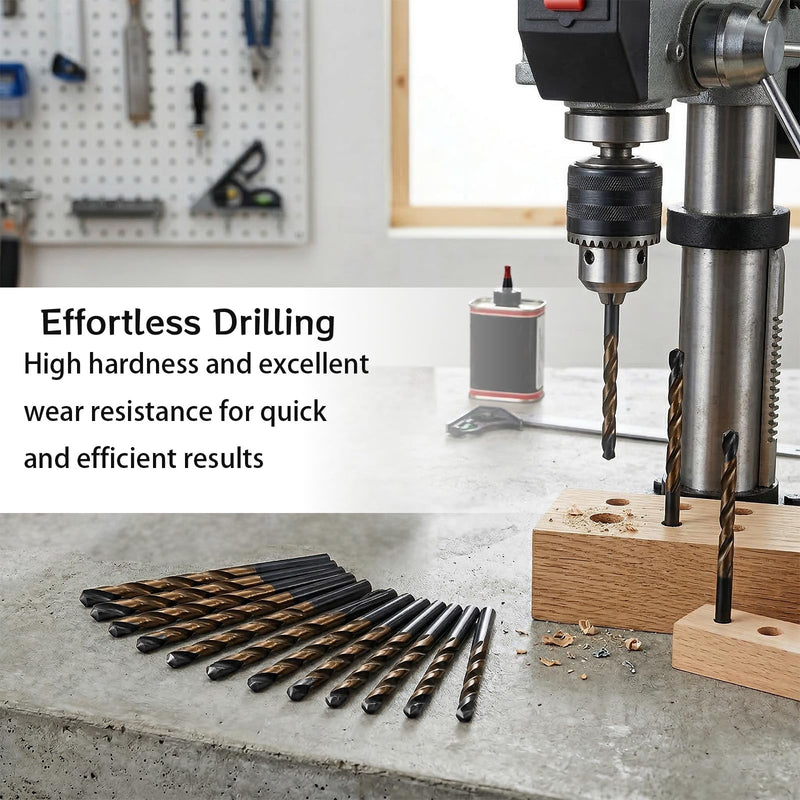 52 Pcs Drywall Router Bits M2 Drywall Cutout Tool 5/32" High Speed Guidepoint Cutting Bits for Power Tools and Spiral Saw