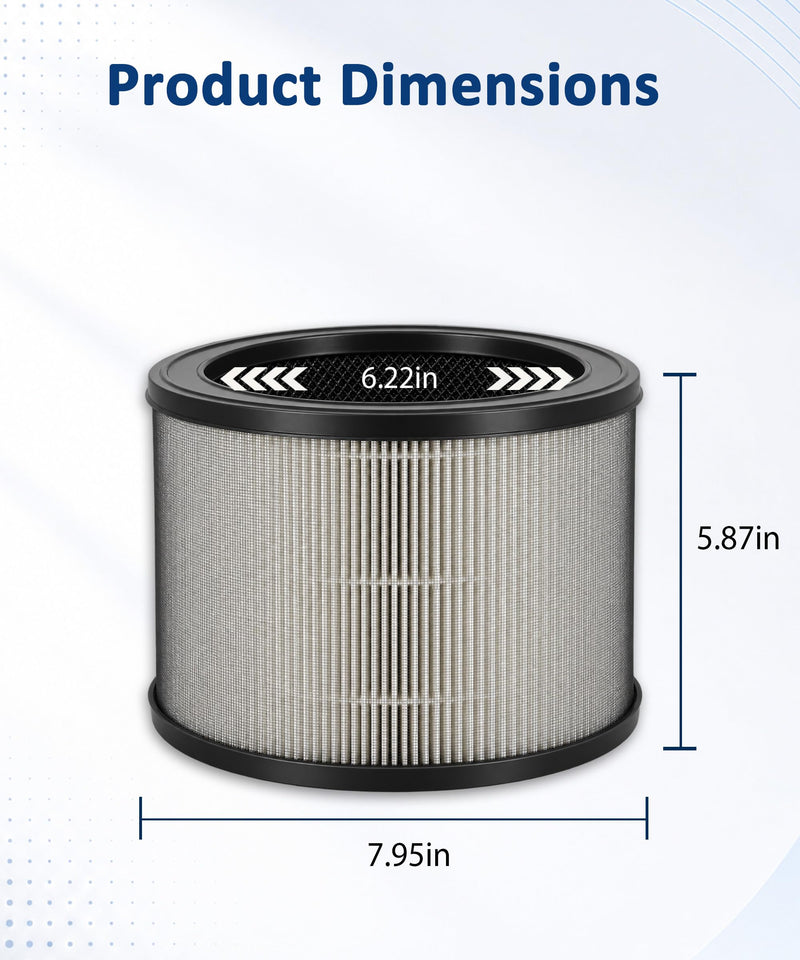 A230 A231 Replacement Filter for Winix A230 A231 Air Purifier 6.6" x 7.9" x 7.9" 1