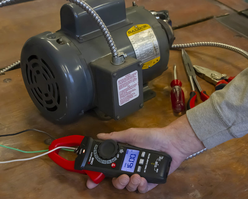 Triplett CM400 True RMS 4000 Count 400A AC Clamp Meter with Inrush Standard