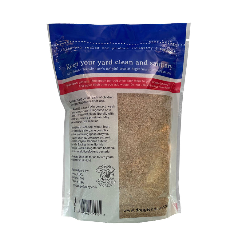 Doggie Dooley 3116 Waste Terminator, 1-Year Supply , 12.69 Ounce (Pack of 1) - PawsPlanet Australia