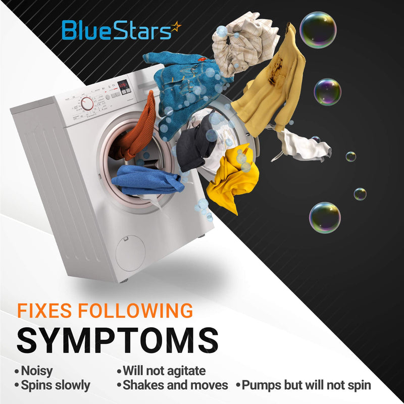 BlueStars 4 Packs 80040 Washer Agitator Dogs - Heavy Duty - Compatible with Whirlpool & Kenmore Washers - Replaces 285612 285770 3366877 387091 80040VP 4-Pack - NewNest Australia