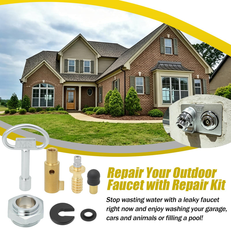 RK-65-BR Wall Hydrants Repair Parts for Woodford Model Wall Hydrant